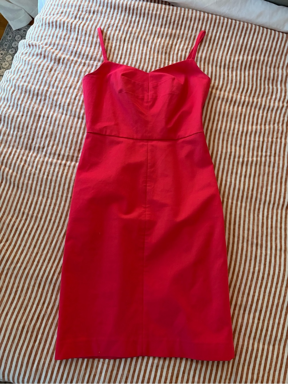 Banana Republic Hot Pink Spaghetti-Strap Dress